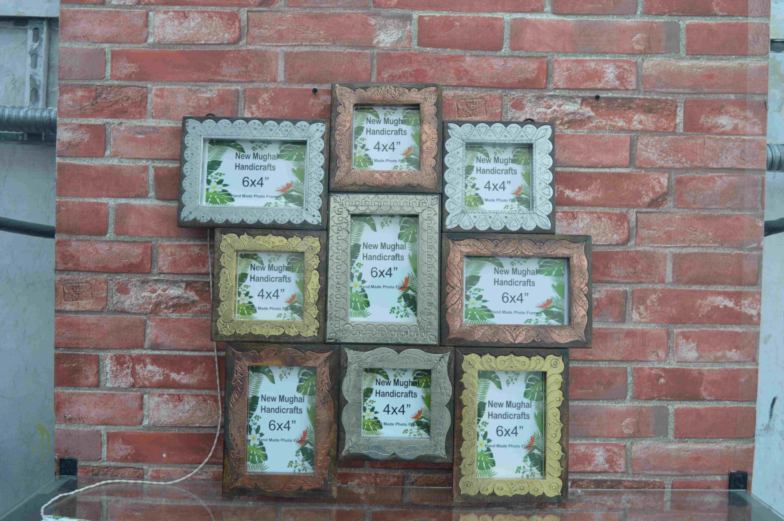 Vintage Multi Photo Frame Set 9 in 1 Collage Wall Décor