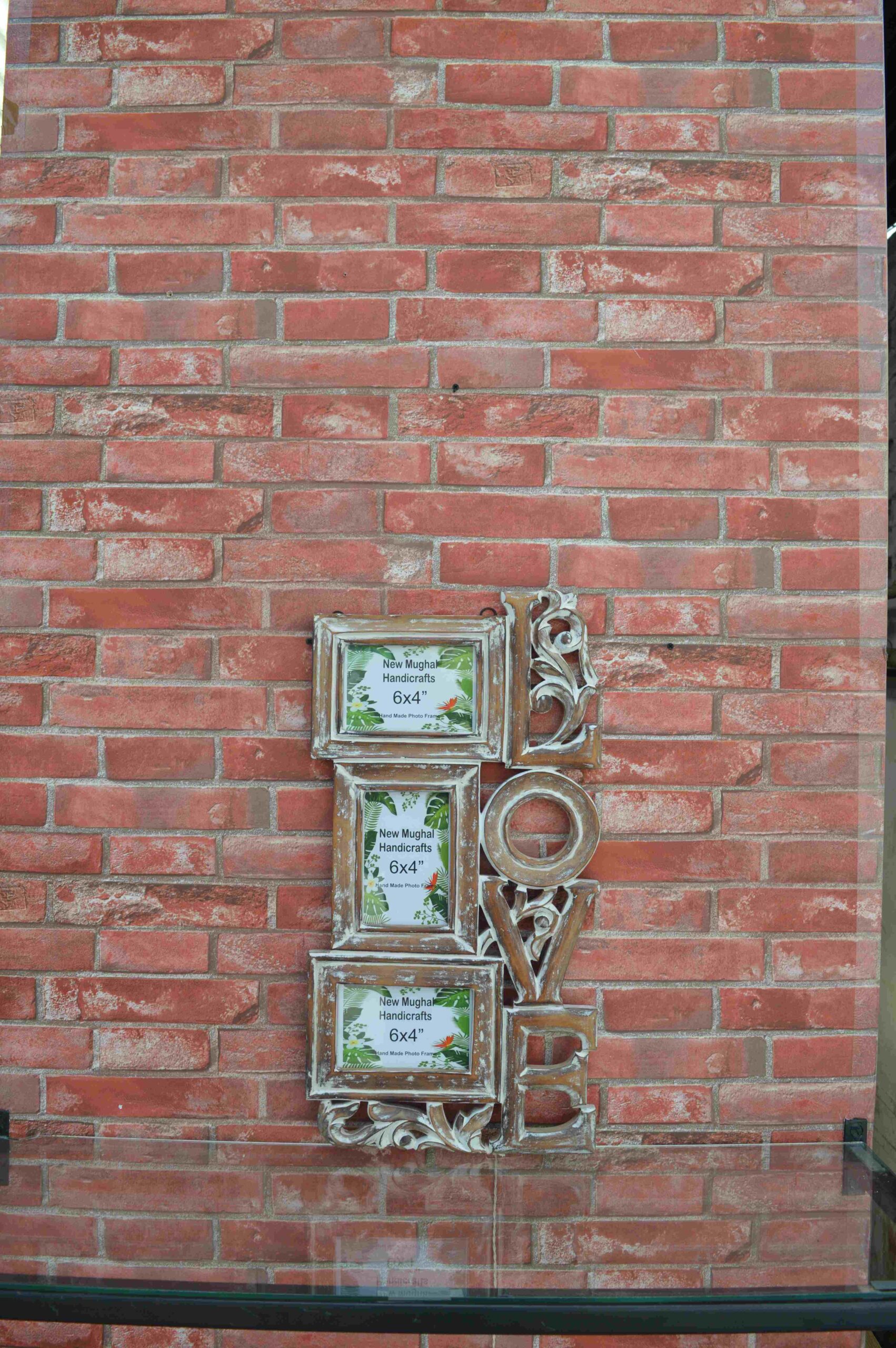 LOVE Themed Wooden Multi Photo Frame