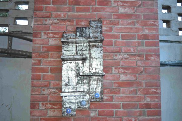 Wooden Handmade Antique Wall Art Panel MHWD01